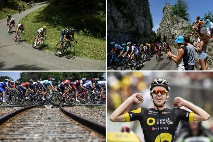 Framed Print : Cycling-Fra-Tdf2017-Combo Framed Print : Cycling-Fra-Tdf2017-Combo