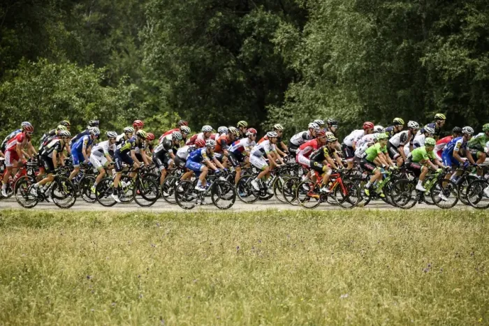 Framed Print : Cycling-Fra-Tdf2017-Pack Framed Print : Cycling-Fra-Tdf2017-Pack