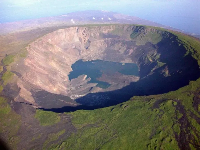 Framed Print : Ecuador-Galapagos-Volcano
