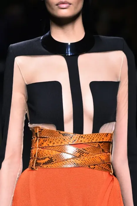 Framed Print : Fashion-France-Balmain Framed Print : Fashion-France-Balmain