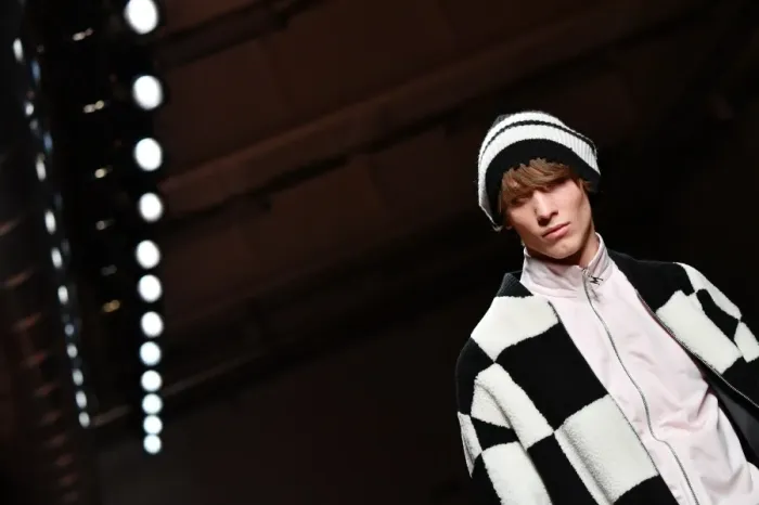 Framed Print : Fashion-Italy-Men-Msgm Framed Print : Fashion-Italy-Men-Msgm