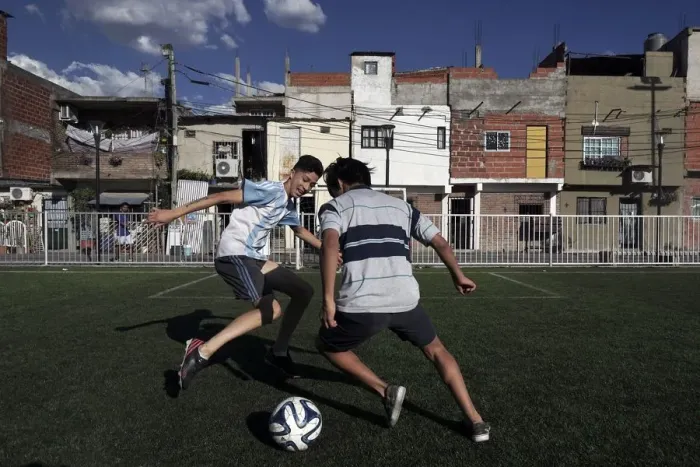 Framed Print : Fbl-Argentina-Pitch-Landscape