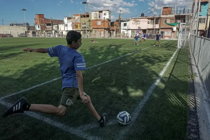 Framed Print : Fbl-Argentina-Pitch-Landscape