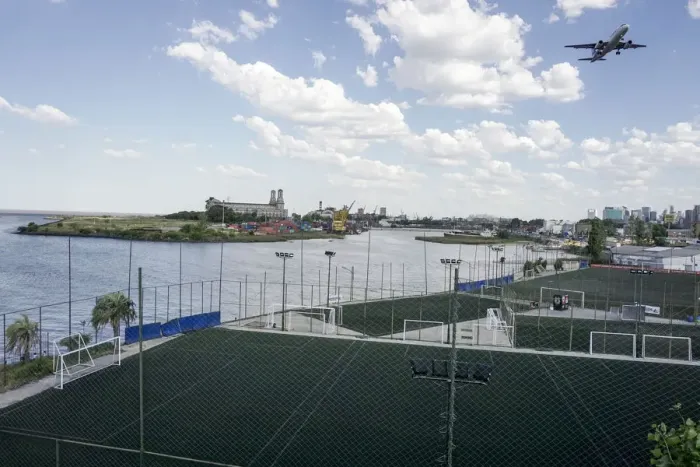 Framed Print : Fbl-Argentina-Pitch-Landscape