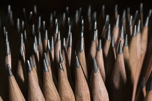 France-Art-Colors. Drawing pencils manufactured by Sennelier are stored