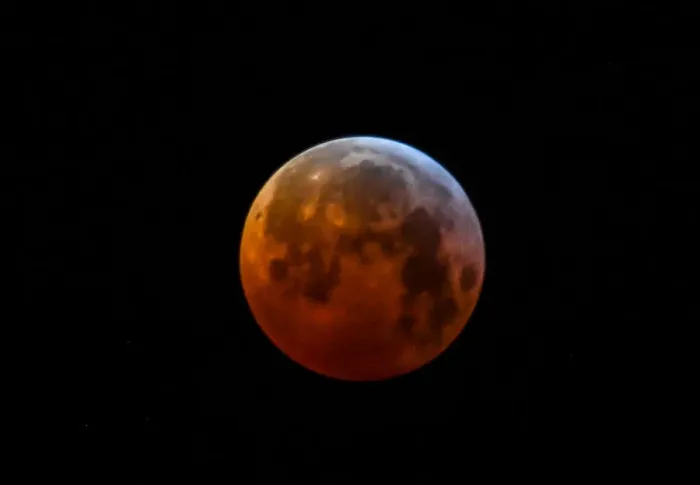 Framed Print : France-Eclipse-Moon Framed Print : France-Eclipse-Moon