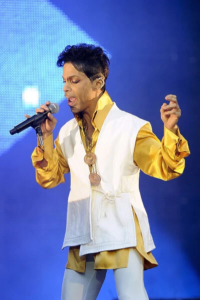 France-Music-Prince. US singer and musician Prince 