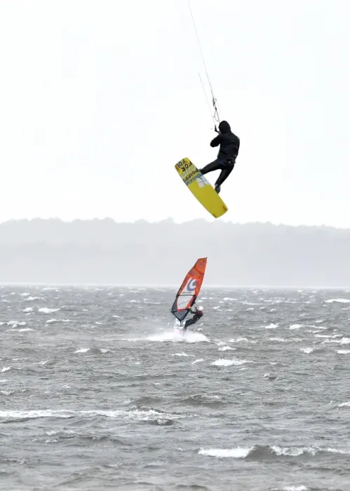 Framed Print : France-Weather-Kitesurf-Windsurf Framed Print : France-Weather-Kitesurf-Windsurf