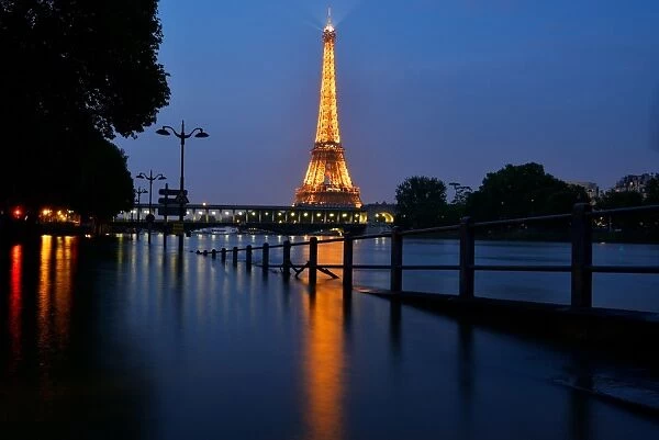 France--Weather-Paris-Eiffel Tower