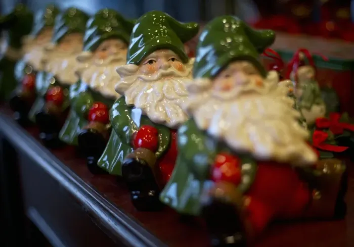 Framed Print : Germany-Christmas- Santas Framed Print : Germany-Christmas- Santas