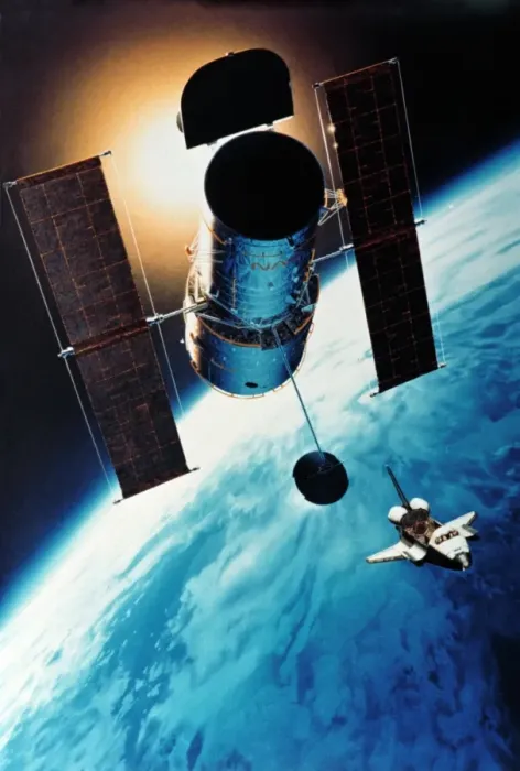 Framed Print : Hubble-Space Telescope Framed Print : Hubble-Space Telescope