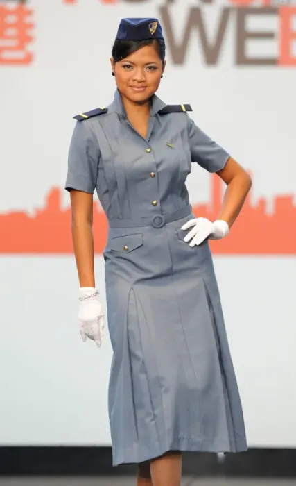 Framed Print : Japan-Hkg-Cathay Pacific-Uniforms Framed Print : Japan-Hkg-Cathay Pacific-Uniforms