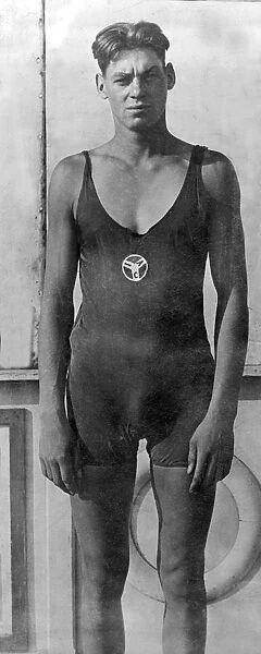 Johnny Weissmuller. Picture dated from the 20s of U.S