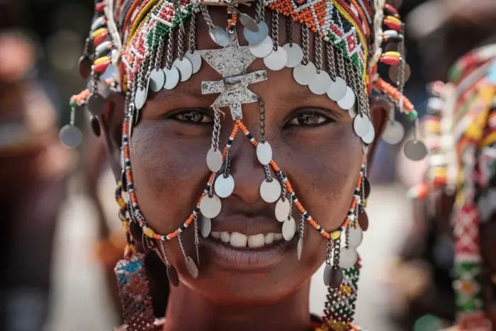 Framed Print : Kenya-Culture-Festival-Turkana-Woman-Face Framed Print : Kenya-Culture-Festival-Turkana-Woman-Face