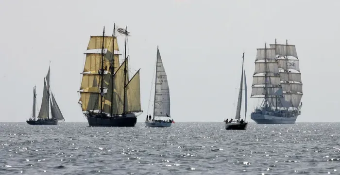 Framed Print : Lithuania - Tall - Ships - Sailing