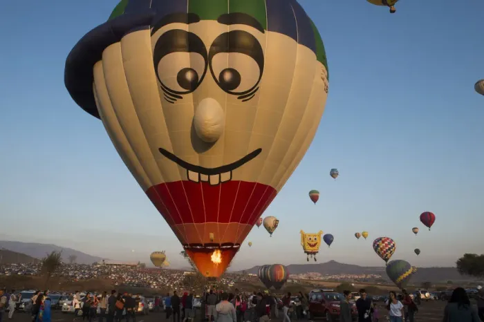 Framed Print : Mexico-Hot-Air-Balloons-Festival