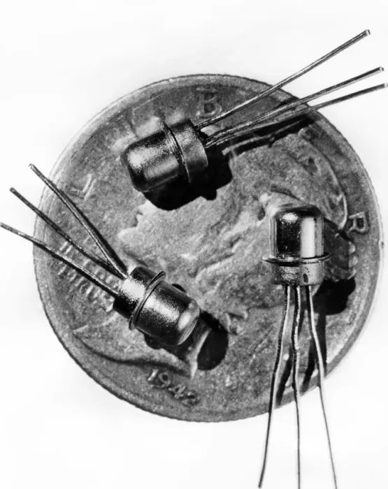 Framed Print : Miniature M-1 Transistors 1956 Framed Print : Miniature M-1 Transistors 1956