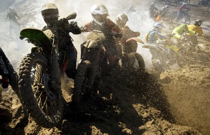 Framed Print : Motorcycling-Eng-Weston-Beach-Race
