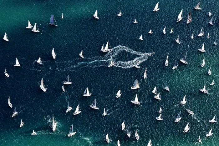Framed Print : Sailing - Italy - Barcolana