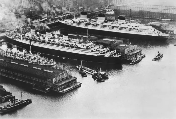 Framed Print : Ship-Normandie Framed Print : Ship-Normandie
