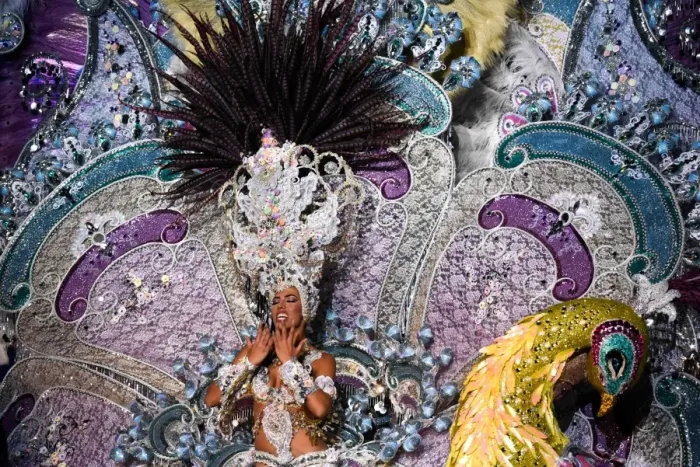 Framed Print : Spain-Carnival-Santa Cruz