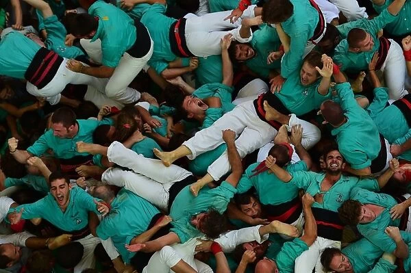 Spain-Catalonia-Human-Towers-Castellers