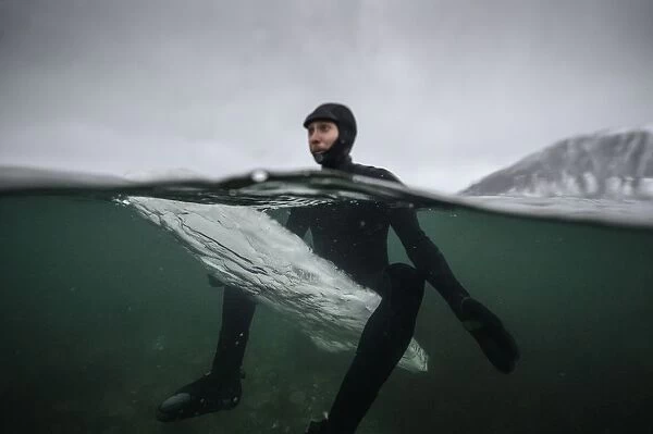 Surfing-Lofoten-Ice Board-Photo Essay