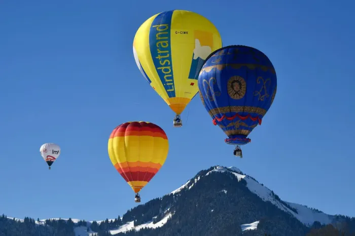 Framed Print : Switzerland-Culture-Balloon-Festival-Tourism