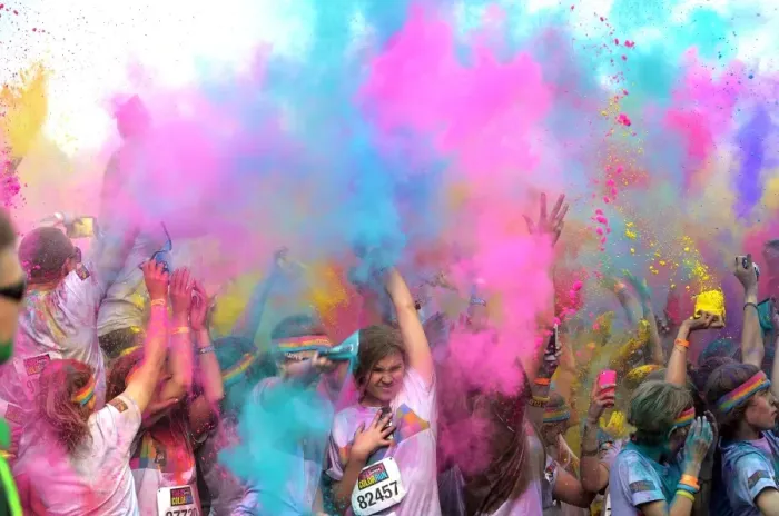 Framed Print : Sydney Australia-Color-Run