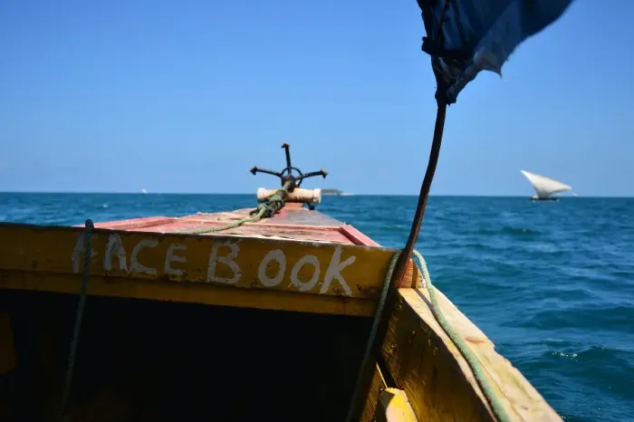 Framed Print : Tanzania-Zanzibar-Fishing