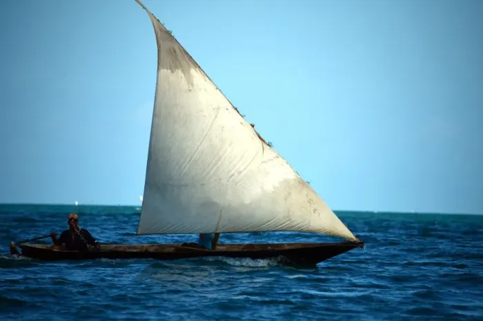 Framed Print : Tanzania-Zanzibar-Fishing