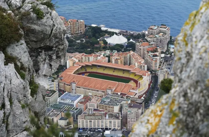 Framed Print : Travel-Monaco-Louis II Stadium
