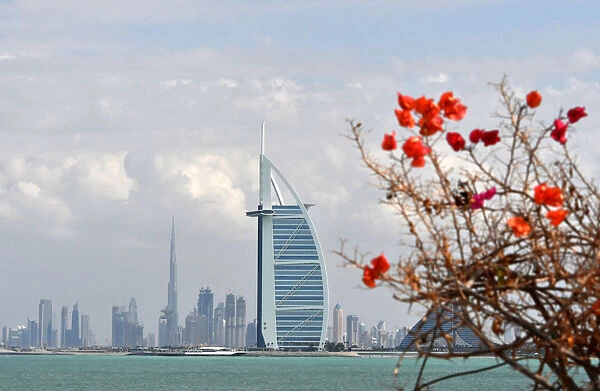 Uae-Dubai-Skyline -travel-flowers