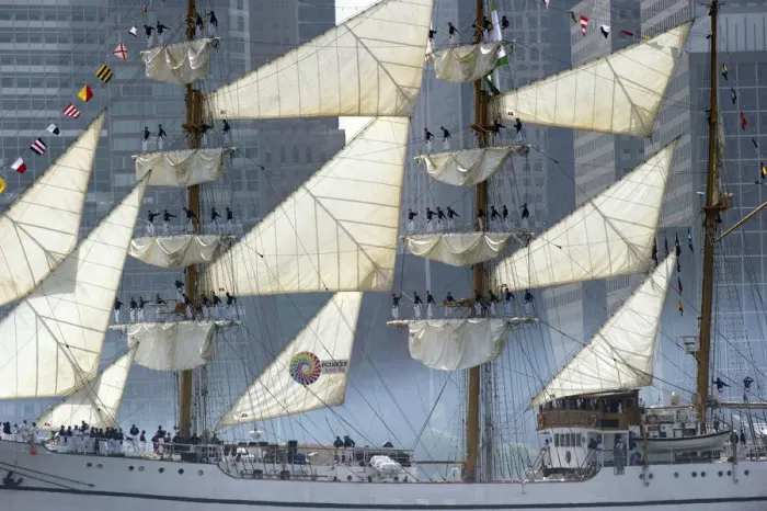 Framed Print : Us-Fleet Week-Tall Ships
