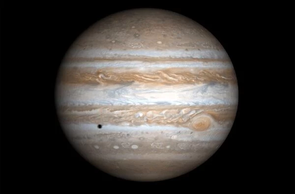 US-JUPITER. This true-color simulated view of Jupiter released 30 December