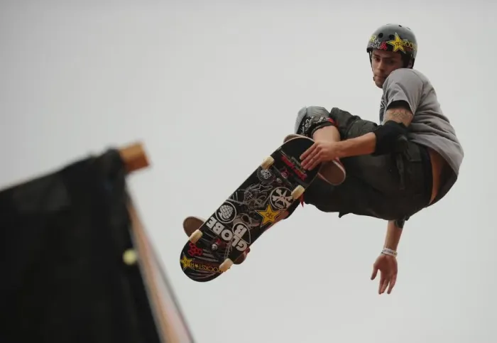 Framed Print : X-Games-Chn-China-Skateboarding