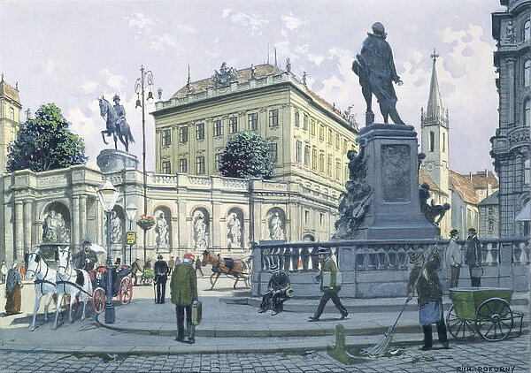The Albertina, Vienna (w  /  c on paper)
