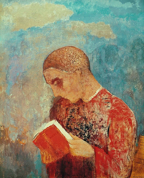 Alsace or, Monk Reading, c. 1914 (oil on canvas)