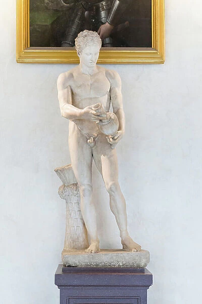 Athlete, known as Apoxyomenos, 2nd century AD (marble)