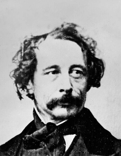 Charles Dickens, c. 1853 (b  /  w photo)