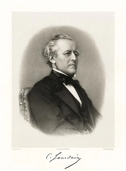 Charles Marie Gabriel Brechillet Jourdain, 1865-66 (litho)