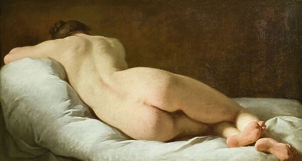 Female nude (oil on canvas)