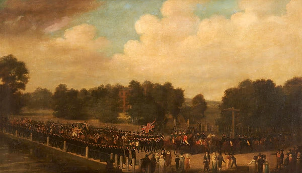 Francis Dukinfield Astley in Procession as High Sheriff, c. 1806-7 (oil on canvas)