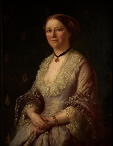 Georgiana Sophia Knyfton, 1865 (oil on canvas)