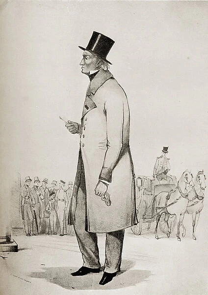 Jean-de-Dieu Soult (1769-1851) Duke of Dalmatie (litho)
