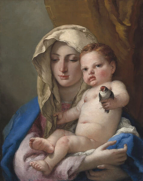 Madonna of the Goldfinch, c. 1767-70 (oil on canvas)