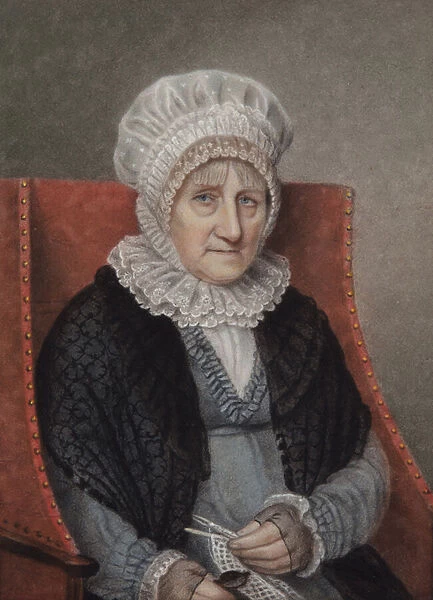 Mrs Mary Pountney, 8  /  1824 (pastel on paper)