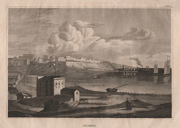 Odessa, 1837 (engraving)