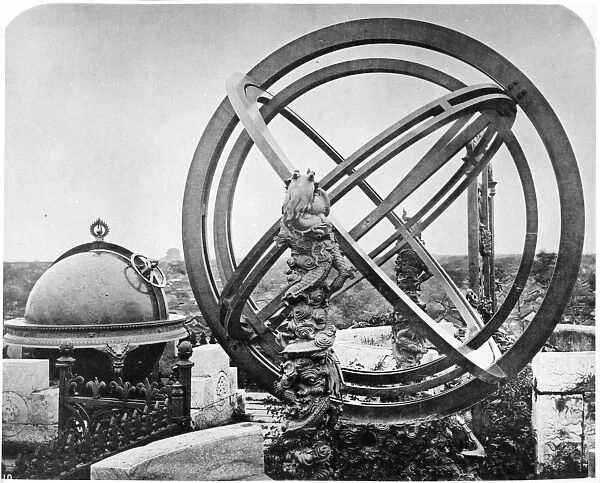 Peking Observatory, c. 1867-72 (b  /  w photo)