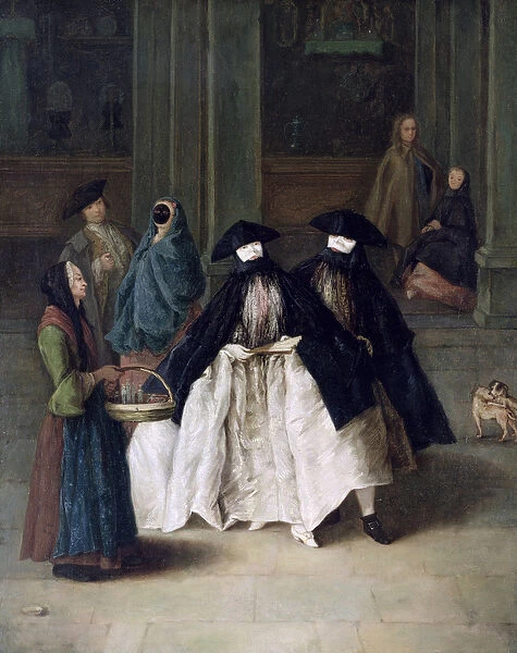 The Perfume Seller (oil on canvas) (see also 60625)